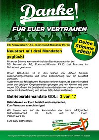 DB Fernverkehr AG - F.I.13 Dortmund/Münster
