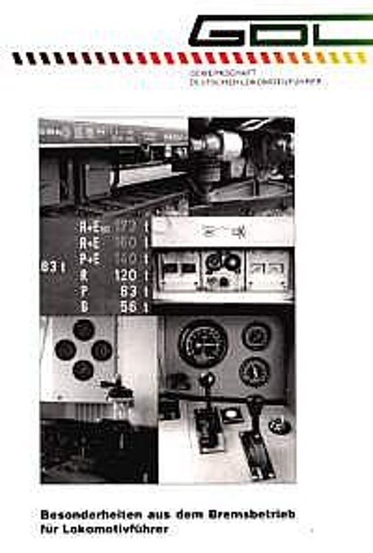 Besonderheiten Bremsbetrieb Broschüre GDL