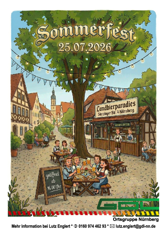 Sommerfest der GDL-Nürnberg