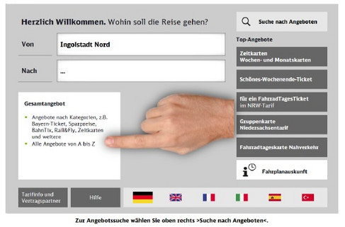 Bedienungsanleitung DB-Automat für Fahrvergünstigungs-Berechtigte
