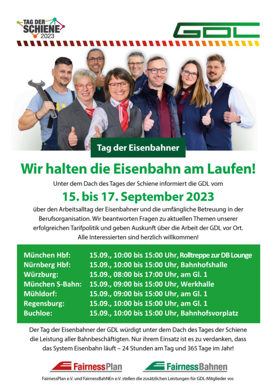 Tag der Eisenbahner Bayern