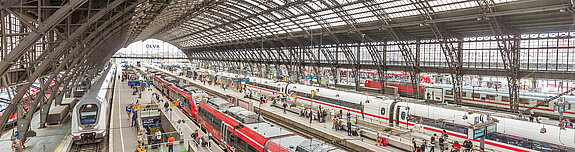 Köln Hauptbahnhof - Bahnsteighalle
