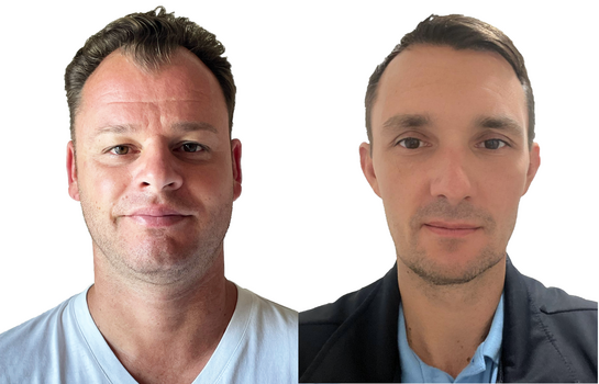 Foto von Petro Kordas und Alexander Kurt