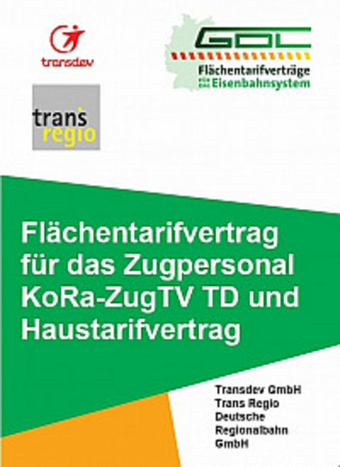 Transdev und Trans Regio Tarifvertrag