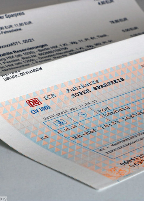 Ticket Deutsche Bahn