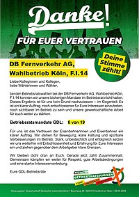 DB Fernverkehr AG - F.I.14 Köln