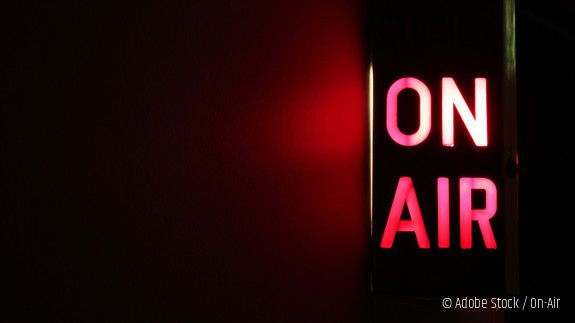 On Air Sign Horizontal