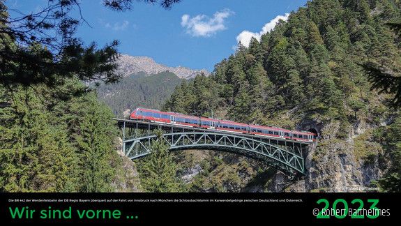 GDL-Bildwandkalender 2023 Deckblatt