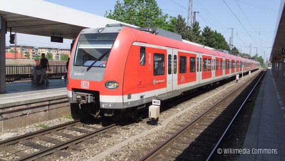 S-Bahn-Zug nach Dachau
